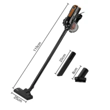 Aspiradora de mano con cable para el hogar coche portátil de gran potencia de succión de alta potencia 3 en 1 ligero y pequeño destructor de pelo de mascotas - Tipo de Enchufe A USA (110-127V) - Ver 3