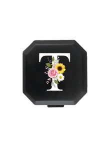 Tragbare Fach-Pillenbox, Rose, Gänseblümchen, Sonnenblume, A-Z Buchstaben Muster, tragbare medizinische Erste-Hilfe-Ausrüstung, 6-Fach Kapsel Aufbewahrungsbox, Reise Pillenbox, Pillenbox, 6-Gitter Tabletten Organizer, Reise Mini Pillenbox, feuchtigkeitsgeschützte Pille und Vitamin Behälter Spender, Medikamenten Aufbewahrungstasche, Reise Medizin Organizer, Outdoor Reise Essentials - Verschiedenfarbig - Übersicht 19