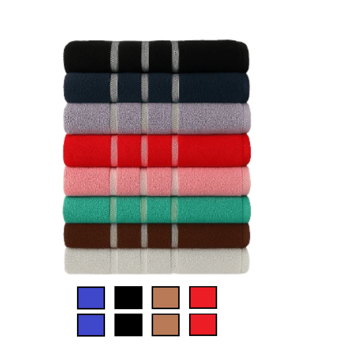 Towels - 黑色 - 查看 1