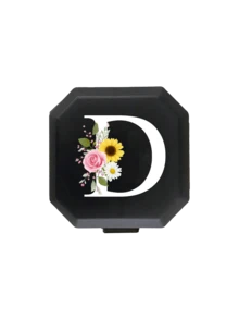 Tragbare Fach-Pillenbox, Rose, Gänseblümchen, Sonnenblume, A-Z Buchstaben Muster, tragbare medizinische Erste-Hilfe-Ausrüstung, 6-Fach Kapsel Aufbewahrungsbox, Reise Pillenbox, Pillenbox, 6-Gitter Tabletten Organizer, Reise Mini Pillenbox, feuchtigkeitsgeschützte Pille und Vitamin Behälter Spender, Medikamenten Aufbewahrungstasche, Reise Medizin Organizer, Outdoor Reise Essentials - Verschiedenfarbig - Übersicht 14