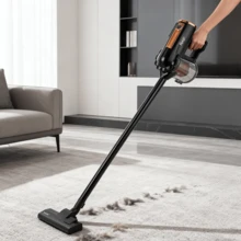 Aspiradora de mano con cable para el hogar coche portátil de gran potencia de succión de alta potencia 3 en 1 ligero y pequeño destructor de pelo de mascotas - Tipo de Enchufe A USA (110-127V) - Ver 4