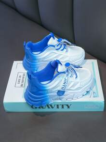 2024年新款男女童网眼透气休闲跑鞋 - 藍色 - 查看 2