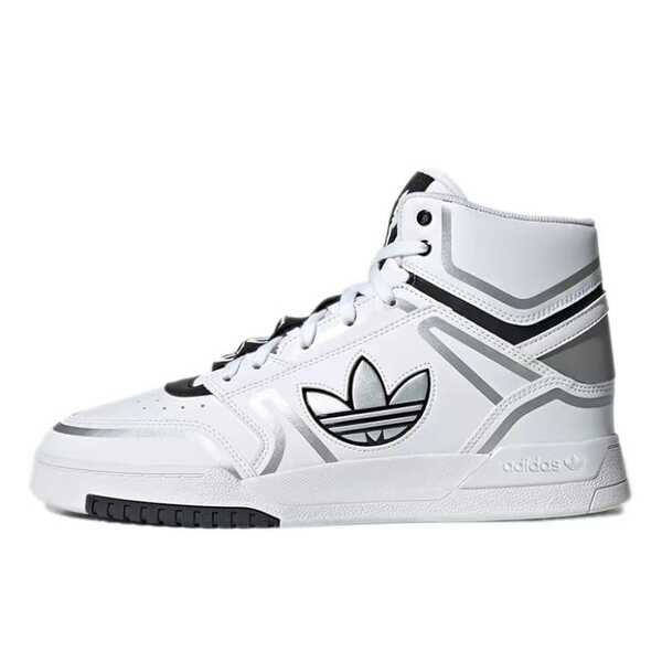 Adidas adidas Originals Drop Step XL Zapatillas altas antideslizantes y resistentes al desgaste CY Unisex Plateadas