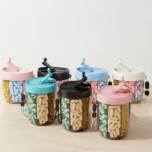 Portable Pill Organization With Separate Compartments - Holding 7 Kinds Of Vitamins And Medicines, 7-Compartment Medicine Box For 7 Days A Week, Anti-Mixing Design, Wide Opening, Clear Observation Window, Travel-Friendly Medicine Can With Convenient Lanyard, Travel, Elderly And Busy Lifestyle, 7 Compartments Medicine Can - 彩色 - 查看 5