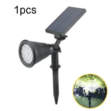 Solar betriebene LED Gartenleuchten, solar betrieben, ohne Verkabelung, für Garten, Park, Rasen, Landschaftsgestaltung, Baumbeleuchtung, laden sich tagsüber auf, leuchten nachts