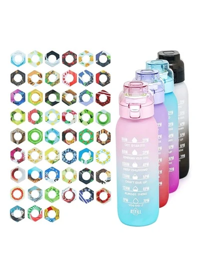 1个运动水壶，附赠1颗随机口味胶囊，容量33.81盎司（约1000毫升），兼容零糖零卡路里口味胶囊，适合作为圣诞节、情人节或生日礼物。