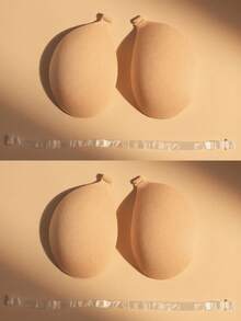 2Pcs Invisible Push-Up Backless Bra- Recommended To Buy One Size Up - Multicolor - View 28