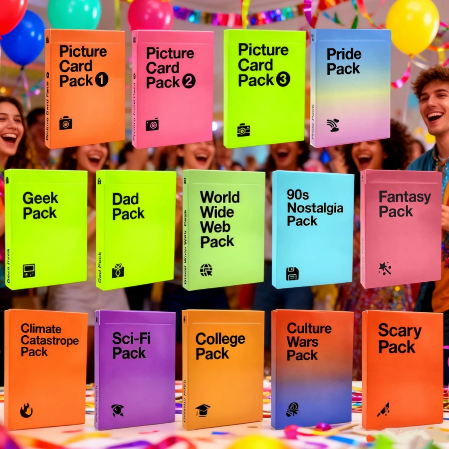 A Fun Party Game Filled With Conversation Starters And Challenges - Great For Adults