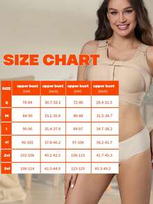 Compression Breast Augmentation Post Op Surgery Shapewear Bra