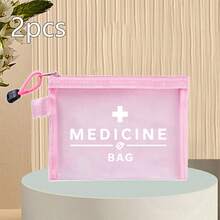 Bolsa de tela organizadora de pastillas "Bolsa de medicamentos" humorística - Bolsa de medicamentos reutilizable con cremallera para viajes y cosméticos - Regalo ideal para mujeres, hermanas e hijas en cumpleaños y Navidad