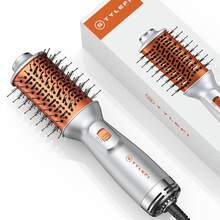 Escova de Ar Quente 4 em 1 - Secador de Cabelo, Escova Alisadora e Modeladora, Escova Quente para Cabelos Úmidos e Secos, Aquecimento Rápido de Alta Potência, Ferramenta de Styling de Cabelo para Viagem e Presente