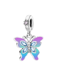1Pc Christmas 925 Sterling Silver Colourful Flowers Series Charm Bead Fit Bracelets Bangles DIY Jewelry Making And Daily Outfit Matching Jewelry Decoration For Girls/Women School Supplies For Students