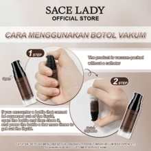 SACE LADY 3D Eyebrow Gel Long Lasting 24 Hours Waterproof Smudge-Proof Tinted Brow Cream Makeup Kit - Dark Brown - Xem 6