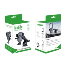 车载手机支架，兼容 、Android 手机，生日、家人、朋友礼物 - 深黑色 - 查看 8