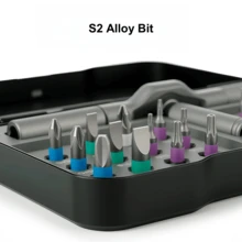 Conjunto de chaves de fenda magnéticas 24 em 1, conjunto de mini chaves de fenda com catraca faça você mesmo, kit de chaves de fenda de precisão removíveis e de automontagem, kit de ferramentas de precisão magnéticas faça você mesmo para PC, celular, relógio, bicicleta