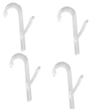 4pcs Plastic Cylinder Radiator Hooks, Wall-Mounted Towel Hooks, Easy Installation, Casual Style, For Bathrobes And Towels, No Drilling Required Hooks, Suitable For Bathroom, Bedroom, Towels