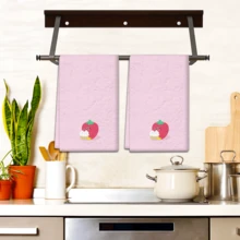 Set 2/4 buc, prosoape de vase, prosoape din microfibră super absorbante cu modele drăguțe de fructe, prosoape de bucătărie moderne pentru gătit și copt, lavete de vase, cârpe de curățat, prosoape de mână, prosoape de bucătărie, ultra moi și foarte absorbante, decor bucătărie, cadouri pentru vecini, mame, zile de naștere, petrecere de casă nouă pentru prieteni, articole esențiale pentru bucătărie, necesități zilnice