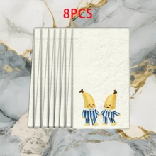 Set 2/4 buc, prosoape de vase, prosoape din microfibră super absorbante cu modele drăguțe de fructe, prosoape de bucătărie moderne pentru gătit și copt, lavete de vase, cârpe de curățat, prosoape de mână, prosoape de bucătărie, ultra moi și foarte absorbante, decor bucătărie, cadouri pentru vecini, mame, zile de naștere, petrecere de casă nouă pentru prieteni, articole esențiale pentru bucătărie, necesități zilnice