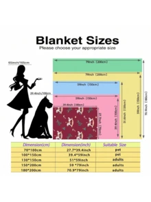 1pc Lambs Wool Blended Blanket, Warm & Breathable, Skin-Friendly, Double-Layer Insulation, Cozy & Comfortable