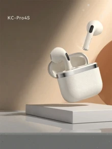 Pro4s Bluetooth Kopfhörer Dermatoglyphic Kleine Vier 2025 Neue TWS Geräuschunterdrückung Privater Modus In-Ear Kopfhörer