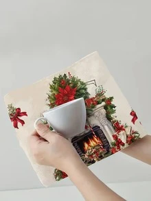 2pcs Festive Christmas Kitchen Towels - Retro Snowman Stove Pattern Decoration, Quick-Dry & Absorbent Microfiber,Polyester Material,Red Plaid Merry Christmas Decorative Tea Towels For Cooking, Baking & Housewarming.For Holiday Decor, Cartoon, Country Style, Country Style, Rectangular Shape15.7x23.6 Inches