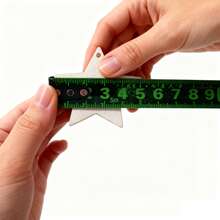 50pcs Blank Wooden Star Cutouts For DIY Crafts - Smooth, Durable Hanging Ornaments With Ropes, Ideal For Home & Party Decor, Gift Tags