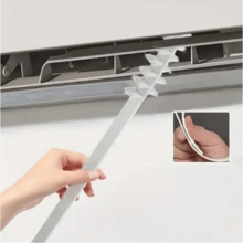 Set de 3/6 cepillos para lavadora, cepillos de limpieza reutilizables con mango largo y cerdas anguladas, herramienta de limpieza de material plástico para el tambor y las grietas de la lavadora del hogar