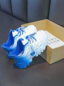 2024年新款男女童网眼透气休闲跑鞋 - 藍色 - 查看 3