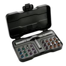 Conjunto de chaves de fenda magnéticas 24 em 1, conjunto de mini chaves de fenda com catraca faça você mesmo, kit de chaves de fenda de precisão removíveis e de automontagem, kit de ferramentas de precisão magnéticas faça você mesmo para PC, celular, relógio, bicicleta