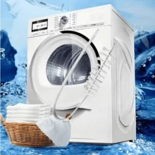 Set de 3/6 cepillos para lavadora, cepillos de limpieza reutilizables con mango largo y cerdas anguladas, herramienta de limpieza de material plástico para el tambor y las grietas de la lavadora del hogar