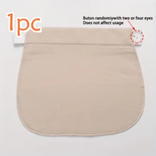 1pc/2pcs Maternity Waistband Extender, Elastic Waist Extender For Pregnant Women, Adjustable Pants Extender Buckle, Unisex - Multicolor - View 19