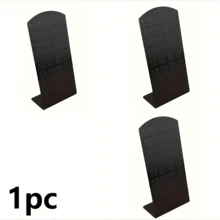 3pcs Acrylic Earring Display Board, L-Shaped Hair Clip Holder, Jewelry Display Stand For Earrings, Pendants, Brooches, Jewelry Organizer Box, Space-Saving Storage For Bedroom, Desk, Vanity, Home, Dorm - Black, Suitable For Thanksgiving, Birthday, New Year, Mother's Day, Christmas Gifts ,Room Decor - Multicolor - View 16