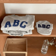 1 件宠物秋冬字母印花保暖羊毛衫，适合中小型宠物的狗/猫衣服 - 彩色 - 查看 7