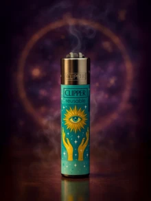 Original Clipper Lighter Rechargeable Collectible Reusable And Economical | Use At Home, Kitchen, Lighting Candles, Barbecue, Camping, Travel And Decoration - 塔羅牌 - 查看 4