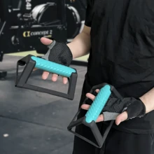 Non-Slip Push-Up Bars With Anti-Slip Grips - Ergonomic Wrist Support, Durable Chest, Triceps, Arm Training Bars - Home Fitness Equipment, Unisex, Suitable For Gym Or Home Use - Multicolor - View 7
