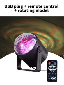 LED Mini Magic Ball Projection Light Stage Light Colorful Rotating Magic Ball Atmosphere Light Starry Sky Light Dreamy Romantic Room Photo Shooting Festival Birthday Gift For Others - Multicolor - View 16