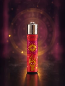 Original Clipper Lighter Rechargeable Collectible Reusable And Economical | Use At Home, Kitchen, Lighting Candles, Barbecue, Camping, Travel And Decoration - 塔羅牌 - 查看 2