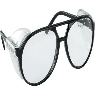 SAS Safety Safety Glasses | Polycarbonate Impact Resistant, Clear Lens Protective Eyewear | UV Protection | ANSI Z871