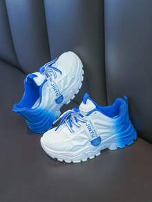 2024年新款男女童网眼透气休闲跑鞋 - 藍色 - 查看 5