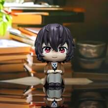 书呆子狗狗大头坐姿系列动漫模型雕像，桌面摆件，电脑机箱装饰品，家居装饰，小礼物，圣诞节和万圣节礼物 - 彩色 - 查看 5