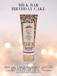 Bath & Body Works Bath And Body Works BBW Body Lotion Body Cream Body Care Fragrance - Milky Bar Birthday Cake - View 3