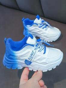 2024年新款男女童网眼透气休闲跑鞋 - 藍色 - 查看 9