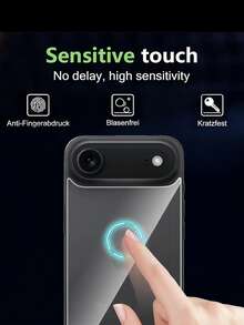 2片装后盖保护膜,兼容 17 Air 16 15 Pro Max 14 Plus 13 12 Mini 11 Pro Max 15 Pro Max XR XS X 后盖玻璃膜 - 無色 - 查看 8