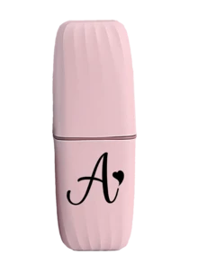 1pc Black Art Letters A-Z Portable Toothbrush Case, Keep Your Toothbrush Clean And On The Go!Travel Toothbrush Holder, Portable Toothbrush Cup Cover,Suitable For Travel, Camping, Business Travel, And School, Multi-Purpose Toothbrush Cup, Travel Wash Cup, Toothbrush And Toiletries Storage Kit, Minimalist Toiletries Storage Box, Travel Essentials, Bathroom Accessories, Household Items, And Storage Supplies(Excluding Q/U/X) - Multicolor - View 27