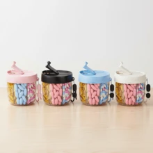 Portable Pill Organization With Separate Compartments - Holding 7 Kinds Of Vitamins And Medicines, 7-Compartment Medicine Box For 7 Days A Week, Anti-Mixing Design, Wide Opening, Clear Observation Window, Travel-Friendly Medicine Can With Convenient Lanyard, Travel, Elderly And Busy Lifestyle, 7 Compartments Medicine Can - 彩色 - 查看 7