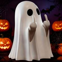 Halloween Ghost Statue Decoration, Party Decoration, Garden Hanging Decoration, Study Desktop Decoration, Small Ornaments, Suitable For Halloween, Parties, Holiday Decoration, Halloween Decoration, Holiday Statue Decoration Christmas Decorations Home Christmas Gifts Christmas Decor