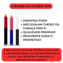 White / Colored / Bicolor Candle Stick Kit With 1KG (30 Candles) Various Colors - Promotion - Rojo - Ver 2