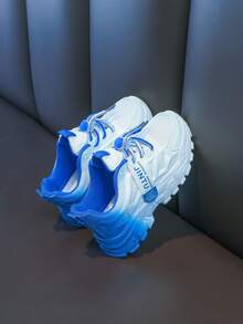 2024年新款男女童网眼透气休闲跑鞋 - 藍色 - 查看 4