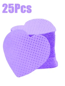 2000/1000/200pcs Nail Cleaning Wipes - Professional Lint-Free Nail Polish Remover Pads, UV Gel Cleansing Tissues, Unscented Manicure Prep And Finishing Cleaning Tool (Purple Heart) - Purple - View 10