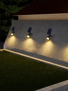Solar betriebene LED Gartenleuchten, solar betrieben, ohne Verkabelung, für Garten, Park, Rasen, Landschaftsgestaltung, Baumbeleuchtung, laden sich tagsüber auf, leuchten nachts